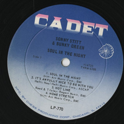 Sonny Stitt / Bunky Green / ソニー・スティット　バンキー・グリーン / Soul In the Night (LP770)