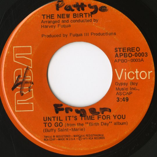 The New Birth / ニュー・バース / Until It's Time For You To Go / You Are What I'm All About -7 (APBO0003)
