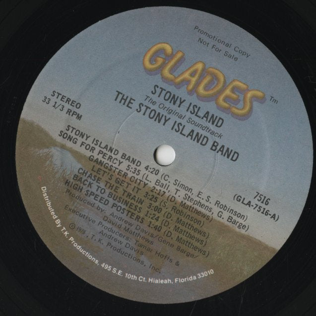 Stony Island Band / ストーニー・アイランド・バンド / Stony Island -OST (GLADES7516)