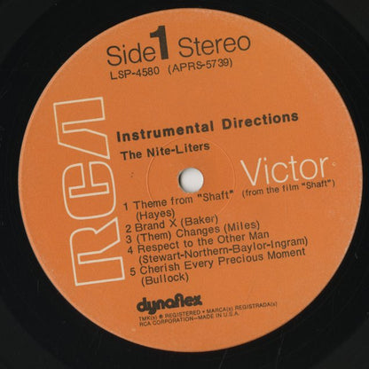 The Nite-Liters / ナイトライターズ / Instrumental Directions (LSP-4580)