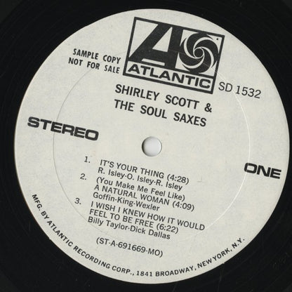 Shirley Scott / シャーリー・スコット / Shirley Scott & The Soul Saxes (SD1532)