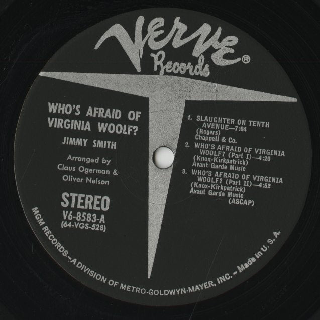Jimmy Smith / ジミー・スミス / Who's Afraid Of Virginia Woolf? (V6-8583)
