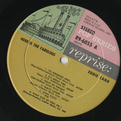 Eddie Cano / エディ・カノ / Here Is The Fabulous Eddie Cano (R9-6055)