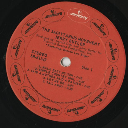Jerry Butler / ジェリー・バトラー / The Sagittarius Movement (SR 61347)
