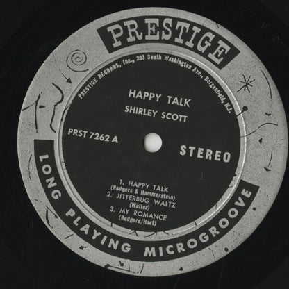 Shirley Scott / シャーリー・スコット / Happy Talk (PRST7262)