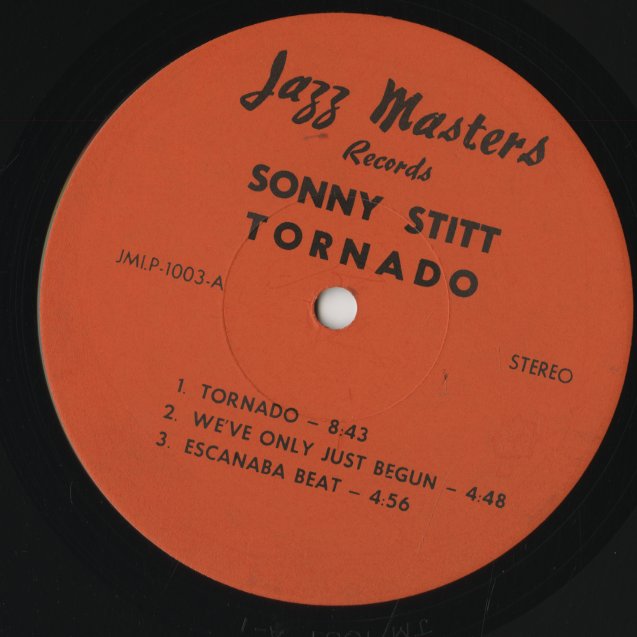 Sonny Stitt / ソニー・スティット / Tornado (JMLP 1003A) 2nd Cover