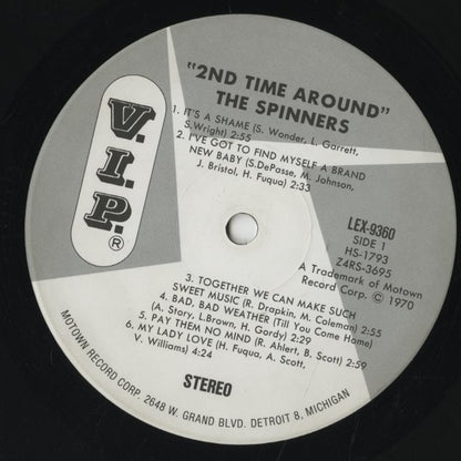 The Spinners / スピナーズ / 2nd Time Around (LEX9360)