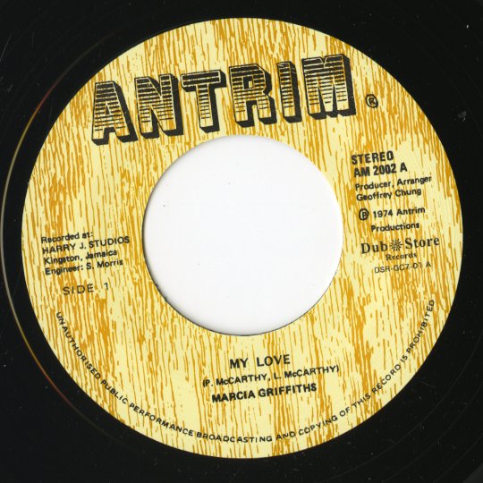 Marcia Griffiths / マーシャ・グリフィス / My Love -7 (DSR-GC7-01)