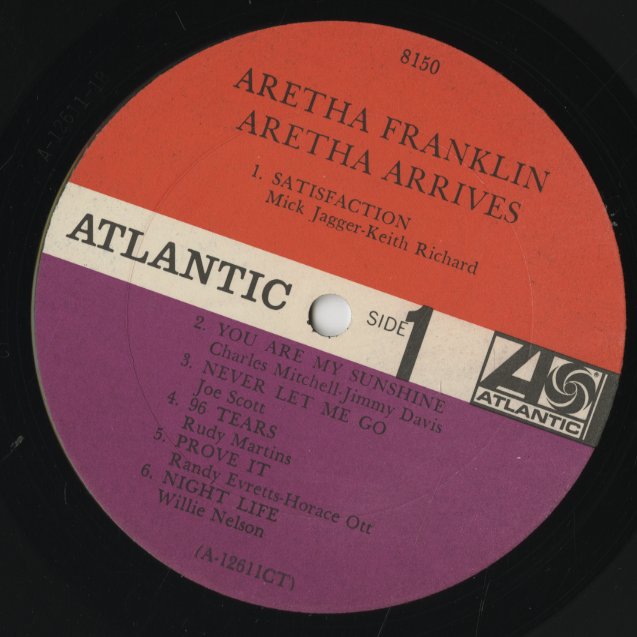 Aretha Franklin / アレサ・フランクリン / Aretha Arrives (8150)