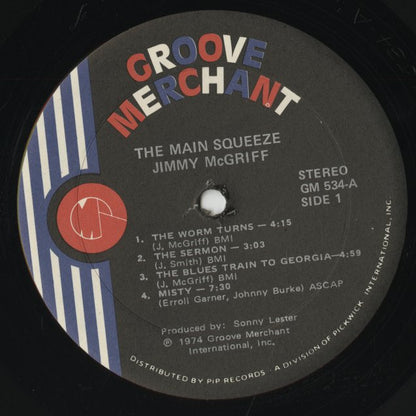 Jimmy McGriff / ジミー・マグリフ / The Main Squeeze (GM534)