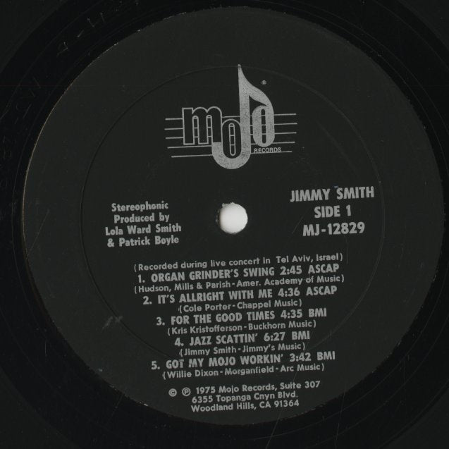 Jimmy Smith / ジミー・スミス / '75 (MJ-12829)