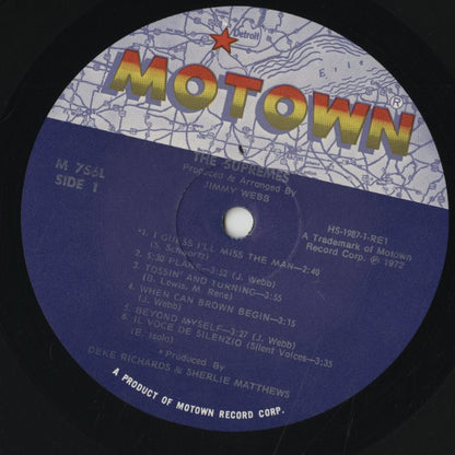 The Supremes / シュプリームス / Produced And Arranged By Jimmy Webb (M756L)