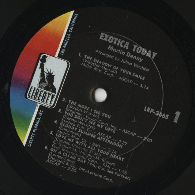 Martin Denny / マーチン・デニー / Exotica Today (LRP 3465)