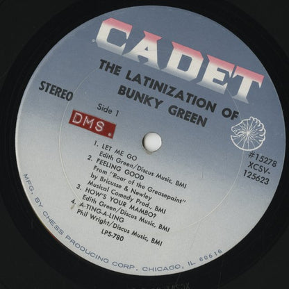 Bunky Green / バンキー・グリーン / The Latinization Of Bunky Green (LPS780) USオリジナル盤