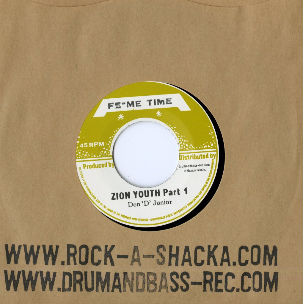 Don D Junior / ドン・D・ジュニア / Zion Youth (part1&2) -7 (DB017)