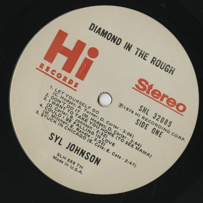 Syl Johnson / シル・ジョンソン / Diamond In The Rough (SHL 32085)