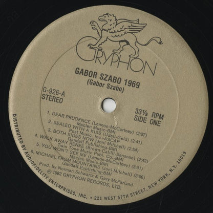 Gabor Szabo / ガボール・ザボ / 1969 (G926)