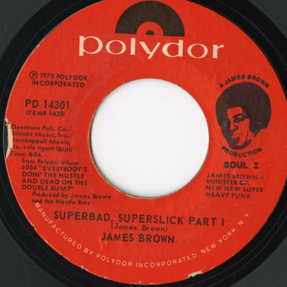 James Brown / ジェイムス・ブラウン / Hot / Superbad Superslick Pt1 -7 (PD 14301)