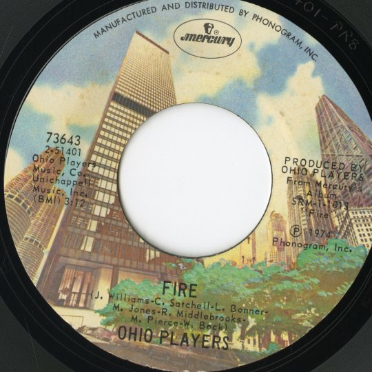 Ohio Players - Fire / Together (73643) 1974 US Mercury｜中古7inch オハイオ・プレイヤーズ
