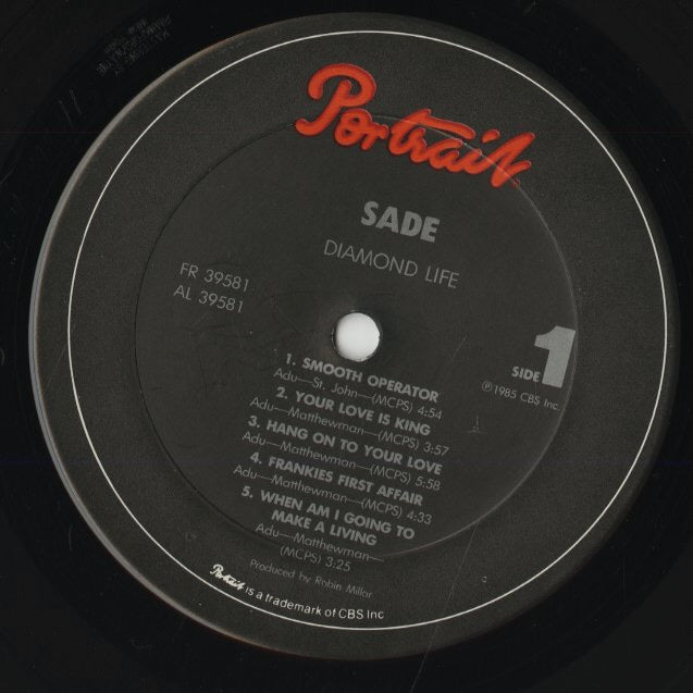 Sade / シャーデー / Diamond Life (FR39581)