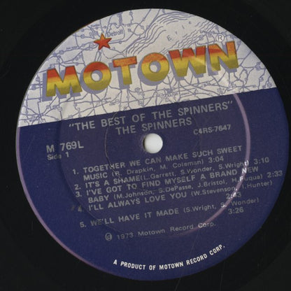 Spinners / スピナーズ / The Best Of The Spinners (M 769L)