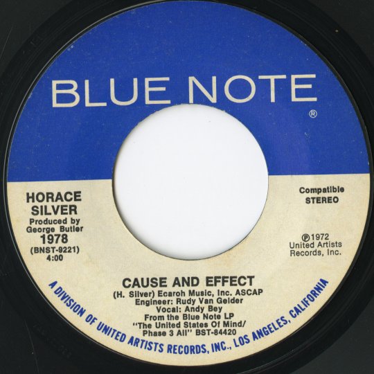 Horace Silver / ホレス・シルヴァー / Cause And Effect / Horn Of Life -7 (1978)