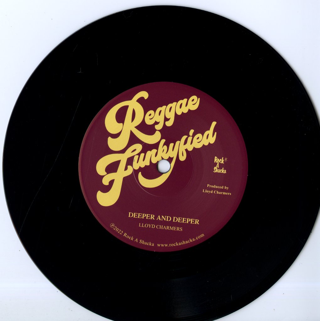 Lloyd Charmers - Deeper And Deeper (RS7-015) 2022 JPN Rock A Shacka｜新品7inch　back