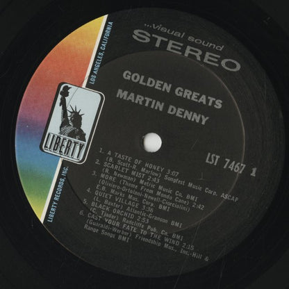 Martin Denny - Golden Greats (LST7467) 1966 US Liberty STEREO｜中古LP