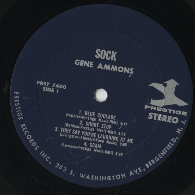 Gene Ammons / ジーン・アモンズ / Sock! (PR7400)