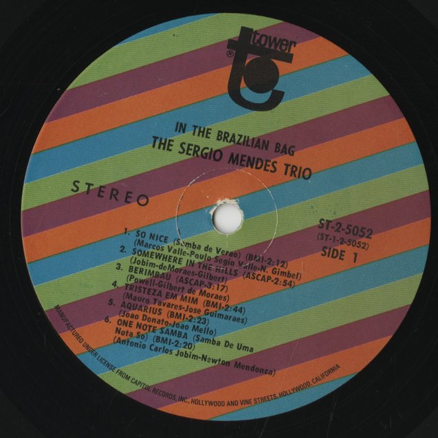 Sergio Mendes / セルジオ・メンデス / In The Brazilian Bag (ST2 5052)