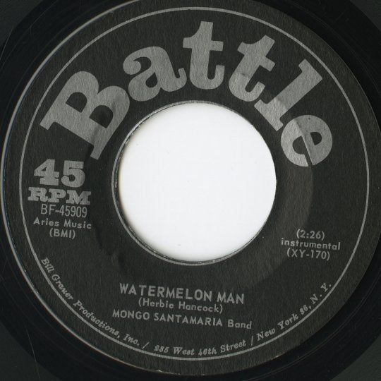 Mongo Santamaria / モンゴ・サンタマリア / Watermelon Man / Don't Bother Me No More -7 (BF45909)