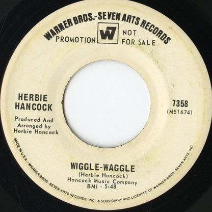 Herbie Hancock / ハービー・ハンコック / Wiggle Waggle / Fat Mama -7” (7358)