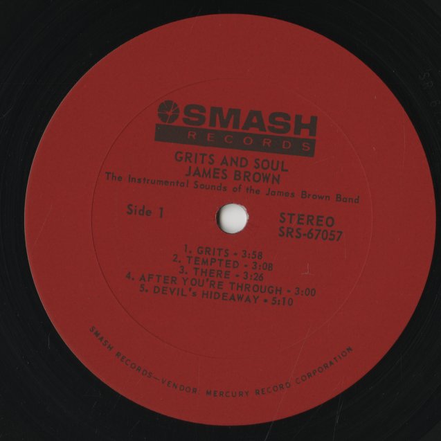 James Brown / ジェイムス・ブラウン / Grits & Soul (SRS 67057)