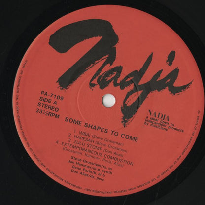 Steve Grossman / スティーヴ・グロスマン / Some Shapes To Come (PA-7109)