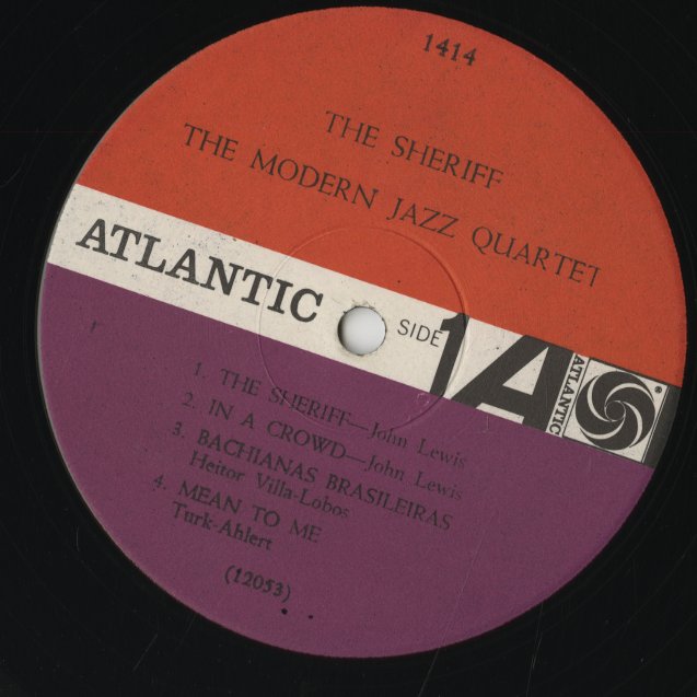 The Modern Jazz Quartet / モダン・ジャズ・カルテット / The Sheriff (1414)