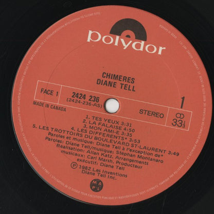 Diane Tell / ダイアン・テル / Chimeres (2424 236)