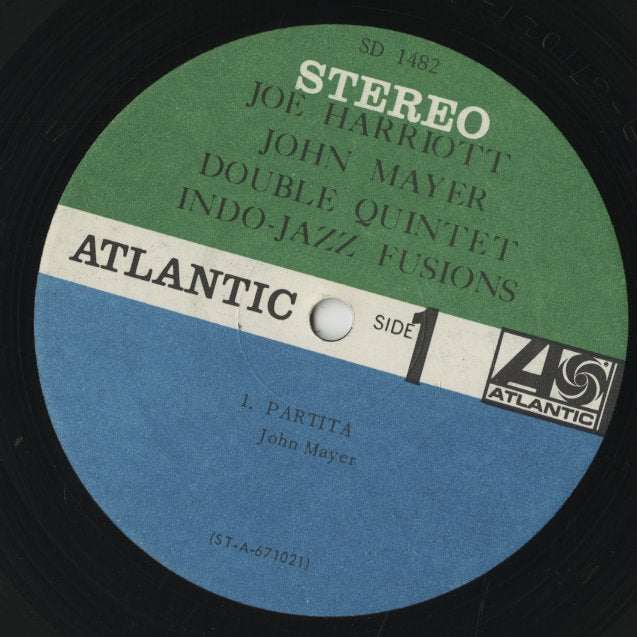 Joe Harriott - John Mayer Double Quintet / ジョー・ハリオット　ジョン・メイヤー / Indo Jazz Fusions - STEREO (SD1482)