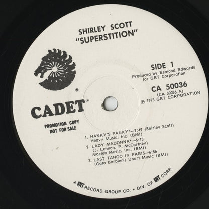 Shirley Scott / シャーリー・スコット / Superstition (CA 50036)