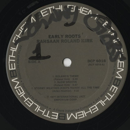 Roland Kirk / ローランド・カーク / Early Roots (BCP-6016)