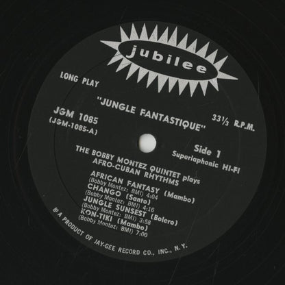 Bobby Montez / ボビー・モンテス / Jungle Fantastique (JGM1085)