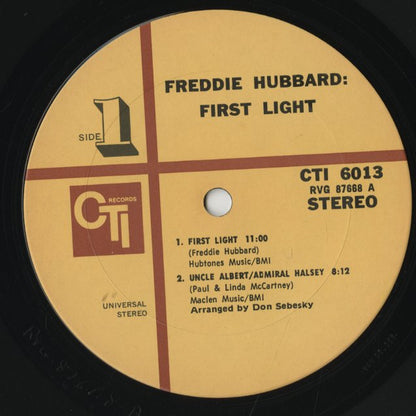 Freddie Hubbard / フレディ・ハバード / First Light (CTI6013)