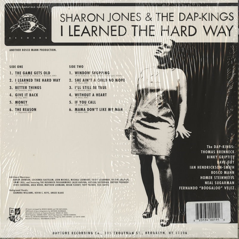 Sharon Jones And The Dap-Kings / シャロン・ジョーンズ / I Learned The Hard Way (DAP-019)