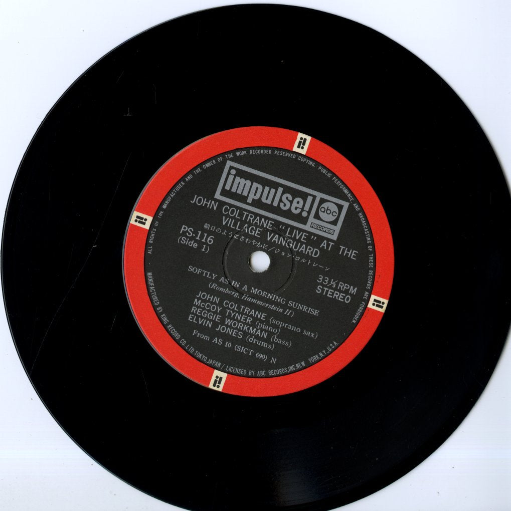 John Coltrane / ジョン・コルトレーン / Softly As In A Morning Sunshine -7 (PS116)