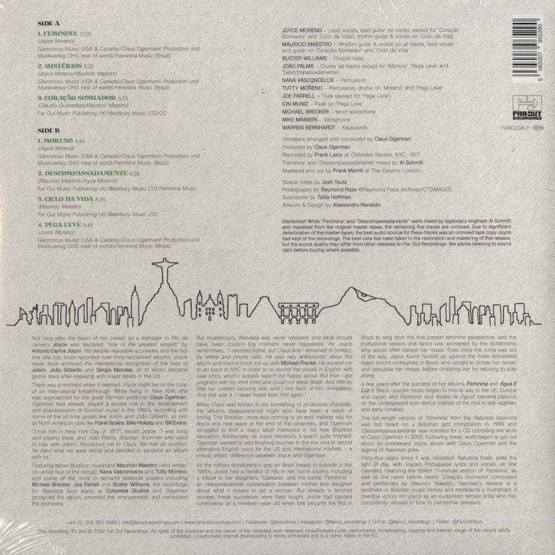 Joyce / ジョイス / Natureza -180g (FARO234LP)