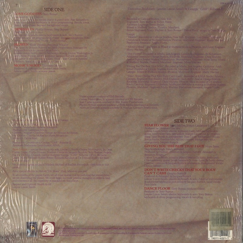 Lonnie Liston Smith / ロニー・リストン・スミス / Love Goddess (STA 4021 LP)