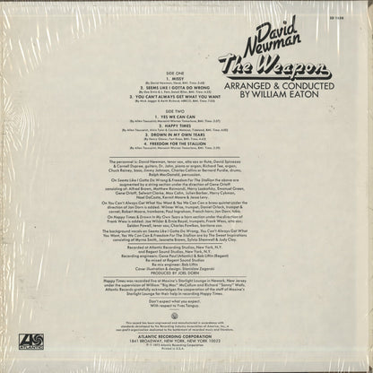 David Newman / デヴィッド・ニューマン / The Weapons (SD1638)