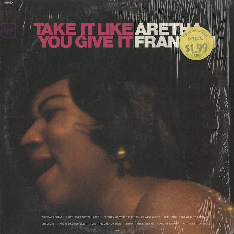 Aretha Franklin / アレサ・フランクリン / Take It Like You Give It (C10725)