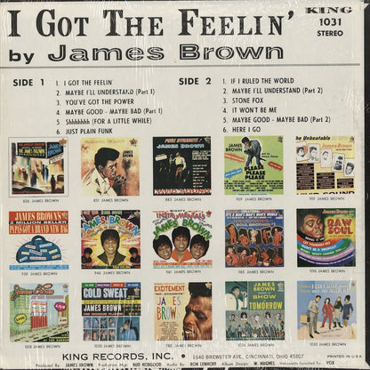 James Brown / ジェイムス・ブラウン / I Got The Feelin' (KS-1031)