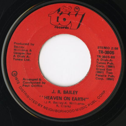 J.R. Bailey / J R ベイリー / Heaven On Earth / After Hours -7 (TR3805)
