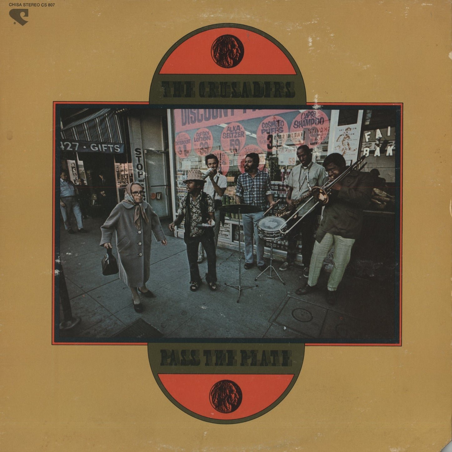 The Crusaders / クルセイダーズ / Pass The Plate (CS 807)